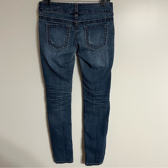 MAURICES DARK WASH DENIM PULL-ON JEGGING JEANS WOMENS SIZE SMALL REGULAR - Picture 10 of 10